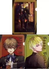 【中古】クリアファイル アルバーン・ノックス＆サニー・ブリスコー A4クリアファイル3枚セット 「バーチャルYouTuber にじさんじ にじさんじ貴族と召使いグッズ」