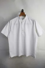 BEAUTY&YOUTH ビューティ&ユース カルゼ バンドカラー 半袖シャツ【L】【古着】【中古】【メンズ】【レディース】【アメカジ】ユナイテッドアローズ 男性 スタンドカラー 1217-105-0619 comoli AURALEE コモリ オーラリー