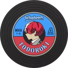 【中古】コースター 轟焦凍 レコードデザインラバーコースター 「一番くじ 僕のヒーローアカデミア 開催文化祭!!」 J賞