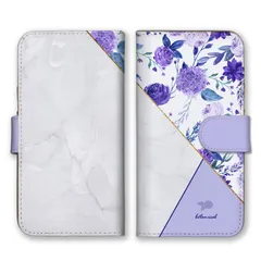 iPhone14ProMax ケース 手帳型 アイフォン14 プロマックス スマホケース 携帯ケース 花柄 お花 フラワー 大理石柄 マーブル柄 ボタニカル柄 大人女子 大人可愛い きれい目 カラー04