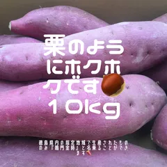 徳島県産 鳴門金時 訳あり 10kg｜焼き芋向き ホクホク甘い お菓子用のサムネイル