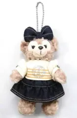 【中古】ぬいぐるみ シェリーメイ(CAPE CODロゴTシャツ＆スカート＆リボン) ぬいぐるみバッジ レギュラーコスチューム 「ディズニーベア」 東京ディズニーシー限定 