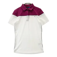 サイズ：XS J.LINDEBERG ジェイリンドバーグ 072-21442 半袖ポロシャツ  パープル系 [240101493626] ゴルフウェア レディース ストスト