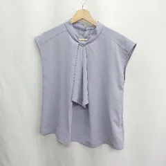 ◇ ⊂◎Φ NATURAL BEAUTY BASIC ノースリーブ トップス カットソー サイズS パープル系 レディース E  【1411280015889】