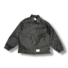 未使用　WTAPS コーチジャケット　ブラック　Sサイズ　ダブルタップス　黒 WTAPS コーチジャケット（WTAPS(ダブルタップス) 24SSCHIEF