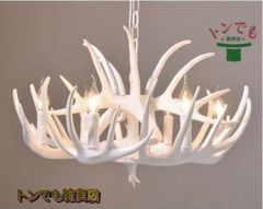 鹿の角 シャンデリア ペンダントライト 北欧風 - メルカリ
