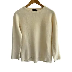 美品▲ATON エイトン//クルーネックニット▲モカブラウン　サイズ2 ウール COOMA LAMBS WOOL | クルーネックセーター - UNISEX / ATON