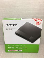 ◆未開封品　SONY ブルーレイディスクプレーヤー　BDP-S1500 （RE0088）◆