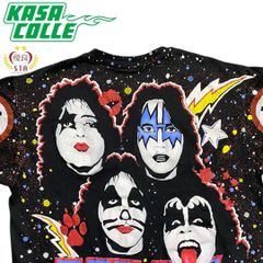 【KISS】キッス overprintヴィンテージTシャツ /90’s /  Lサイズ / シングルステッチ