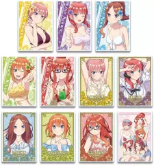 【中古】キャラカード 全11種セット 「五等分の花嫁* トレーディングアクリルカード」
