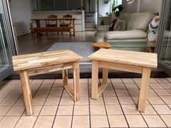 サイドテーブル、木製、DIY、オリジナル、家具、天然木、日本製