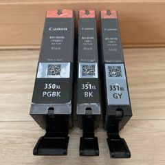 キヤノンCanon BCI-351XL+350XL/6MPのBK・GY・PGBK