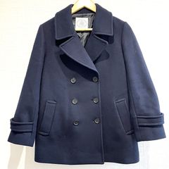 【超希少サイズ】　J.PRESS ピーコート　ダブル　キルティング　XL 紺 KING SIZE】【定番】ペピンメリノトロピカル 紺ブレザー