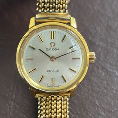 ★稼働品 美品 OMEGA オメガ DEVILLE デビル TOOL101 手巻き 腕時計 515007 アンティーク レディース