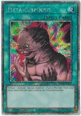 遊戯王/英語版/EU版/突然変異/メタモルフォーゼ/Metamorphosis/プラチナムシークレットレア/25th/1st Edition/クォーター・センチュリー・スタンピード/RA04-EN123