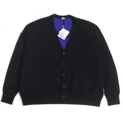 ロエベ　21aw ウールインターシャカーディガン LOEWE 21 AW mohair インターシャカーディガンLサイズ