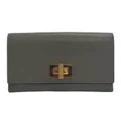 FENDI/フェンディ 8M0308 コンチネンタル ウォレット ピーカブー カーフ グレージュ レディース ブランド - メルカリ