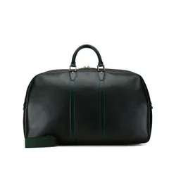     中古 美品 ルイヴィトン バッグ ボストン 2WAY タイガ ケンダルGM ショルダー 斜めがけ レザー M30114 Aランク エピセア グリーン レディース メンズ LOUIS VUITTON 【送料無料】【西神店】