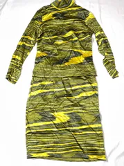 【212950】MISSONI ミッソーニ  レディース　ポロデザイン　セットアップ　イタリア製　サイズ：40  ・ イエローのサムネイル