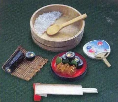 【中古】食玩 トレーディングフィギュア 太巻き＆稲荷寿司 「ぷちサンプルシリーズ 和食三昧」