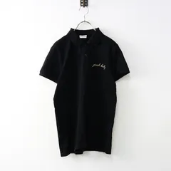 massy　新品未使用タグ付✨サンローランパリ ラメ素材　ポロシャツ MAISON KITSUNE メゾンキツネ ポロシャツ BOLD FOX HEAD PATCH