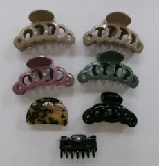 ヘアクリップ バンスクリップ 7点 20250825 j m 0825