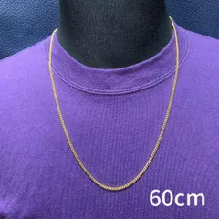 ●60cm 《細め》ゴールド 喜平チェーンネックレス メンズ レディース
