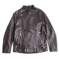 美品 エンポリオアルマーニ 黒タグ ラムレザージャケット ライダース シングル 2026年最新】EMPORIO ARMANI メンズ シングルライダースの人気アイテム