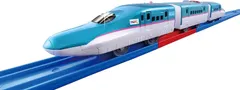 【新品】 タカラトミー レールで速度チェンジ!! 玩具安全基準合格 PLARAIL TAKARA プラレール プラレ-ル はやぶさ TOMY おもちゃ E5系 新幹線 16 電車 列車 S