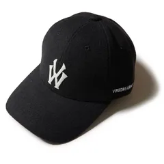 【VIRGOwearworks】キャップ "RETRO HAZE WOOL CAP" / BLACK 3サイズのサムネイル