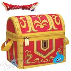 ドラゴンクエスト AM 保温保冷できちゃう宝箱 メタルスライムと仲間たち登場編 A：赤い宝箱 【新品】 ドラクエ プライズ タイトー 保冷バッグ 保温バッグ