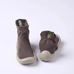 ☆ Bタイプ×パイナップル ☆ 18/19(内寸11.5cm) ☆ ソックスシューズ 2タイプ pmysocks2 ソックスシューズ ベビーシューズ ファーストシューズ 靴 くつ ソックス 靴下 トレーニングシューズ 赤ちゃん ベビー 軽量 柔らかい 洗える
