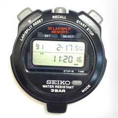 SEIKO ストップウォッチ 10BAR 防水 S120-4000 - メルカリ