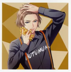 【中古】キャラカード 摂津万里(ノーマル/花) 「A3!(エースリー) ましコレ スクエアフォトコレクション Vol.3 秋組＆冬組」