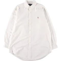 古着 ラルフローレン Ralph Lauren YARMOUTH 長袖 ボタンダウンシャツ メンズXL相当/eaa475352のサムネイル