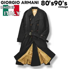 80s GIORGIO ARMANI MANI カシミヤロングコート