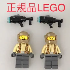 正規品 中古 LEGO レゴ スターウォーズ  ミニフィグ　2個　まとめ売り　おまけ付き NP-368 ※STARWARS　レジスタンス・トルーパー　反乱軍　武器　75131 465