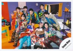 【中古】生写真(ジャニーズ) Snow Man/集合(9人)/横型・全身/シングル「ブラザービート」MV＆ジャケ写オフショット/公式生写真