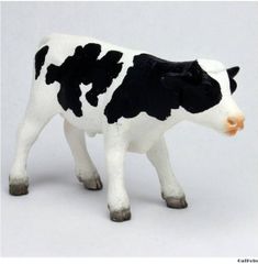 ホルスタイン 子 フィギュア 動物 生き物 手のり 牛 ウシ うし 子牛 子供
