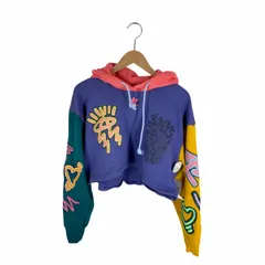 アディダスオリジナルス adidas Originals LOVE UNİTES KADIN MOR SWEATSHİRT ラブユナイツ クロップドパーカー レディース  OTのサムネイル