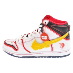 NIKE (ナイキ) 21AW×Gundam Unicorn DUNK HIGH PRO QS Unicorn DH7717-100×ガンダムユニコーン ダンクハイ プロ ユニコーン ハイカットスニーカーUS7.5/25.5cmのサムネイル