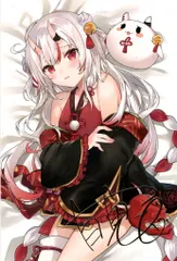 ホロライブ 活動三周年記念 百鬼あやめ 箔押し複製サイン入ポストカード