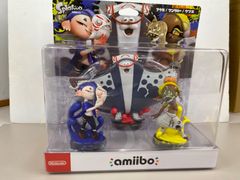 amiibo スプラトゥーン すりみ連合セット[フウカ／ウツホ／マンタロー]