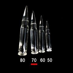 モールドファクトリー　NATO弾モチーフ　70mm　レジン用シリコンモールド　UVレジン対応 弾丸モールド