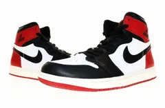 ナイキ NIKE AIR JORDAN 1 RETRO HIGH OG BLACK TOE REIMAGINED 27.5cm DZ5485-106 AJ1 エア ジョーダン レトロ ブラック トゥ リイマジンド つま黒 【中古】▲■ 250618