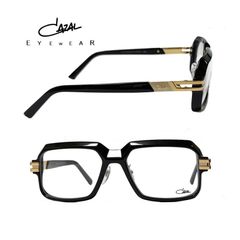 【CAZAL】 カザール　メガネフレーム　レジェンド　MOD.6037　COL001　ブラック　国内正規品