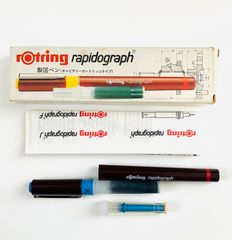 rOtring rapidgraph  0.7mm ロットリング ラピッドグラフ キャピラリーカートリッジタイプ 製図ペン