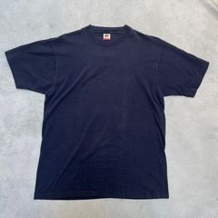 90's  USA製   FRUIT OF THE LOOM　Blank T-shirt   フルーツオブザルーム　無地Tシャツ　シングルステッチ   XLサイズ