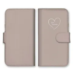 Galaxy S21 5G SC-51B SCG09 ケース 手帳型 ギャラクシーS21 スマホケース 携帯ケース 韓国 くすみカラー ハート ピンク パープル グレージュ 大人可愛い 大人女子 シンプル カラー02