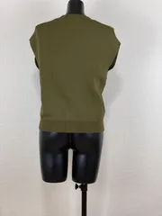 NATURAL BEATY BASIC 　フレンチスリーブ　カーキ　ST0017